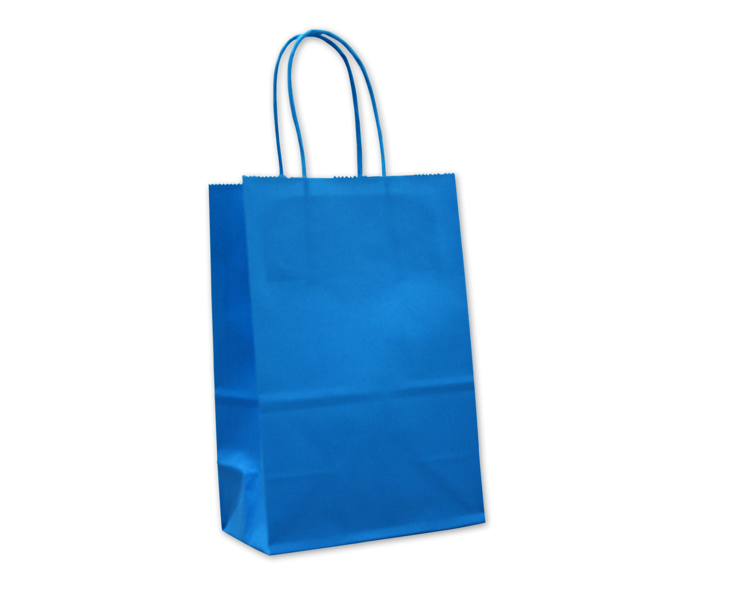Elco Papiertragetaschen Türkis – 180 × 240 × 80 mm – 3 kg – 25 Stk.