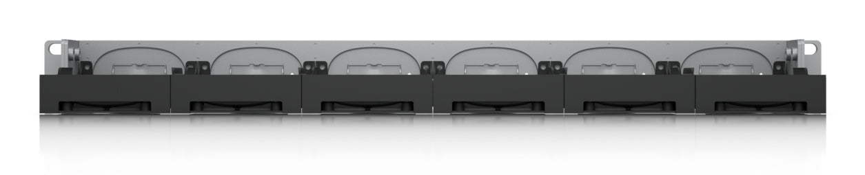 Ubiquiti Rack-Regalboden 19" – 1U – 442 × 159 × 43 mm – für UP-AI-Port – schwarz/grau