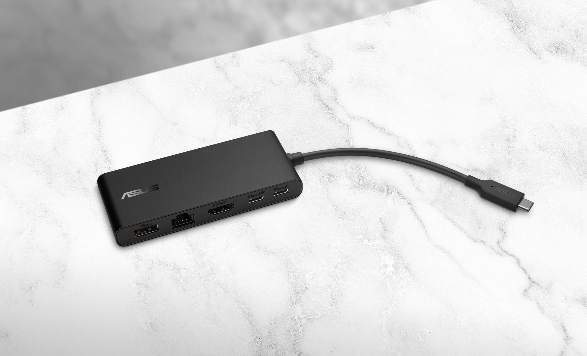 ASUS DC201 Dockingstation – USB-C, DP/HDMI, 1× USB-A, 100 W PD, GbE, für Windows/Mac