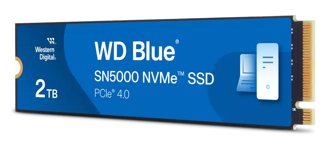 Western Digital M.2 NVMe-SSD – Blue SN5000, 2 TB, PCIe 4.0, 5'150 MB/s