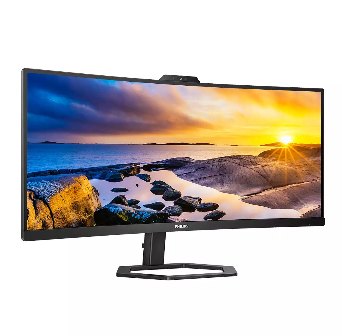 Philips 34E1C5600HE/00 – Monitor, 34", VESA 100 × 100, Schwarz