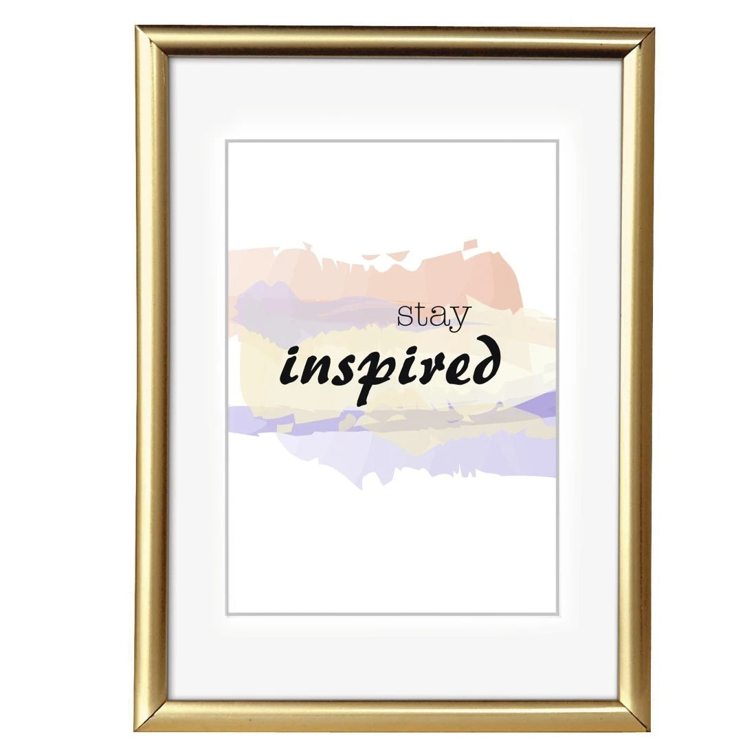 Hama Madrid Bilderrahmen – für 20 × 28 cm – Kunststoff, gold