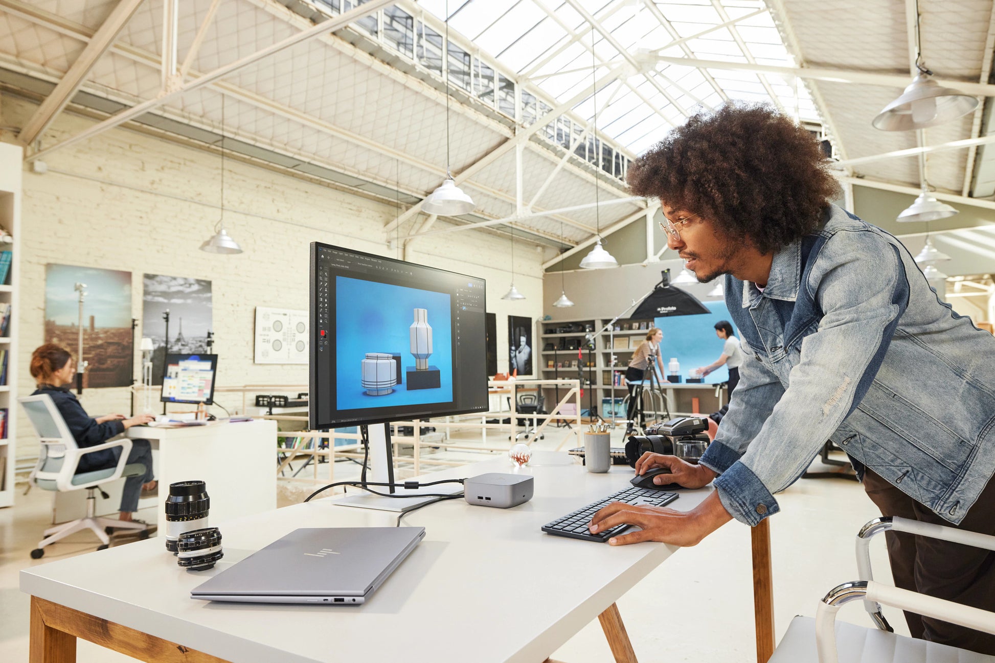HP Ultra G6 Dockingstation – TB4, 2× DP, 1× HDMI, 5× USB-A/3× USB-C, 180 W PD, 2,5GbE, für Windows/Mac