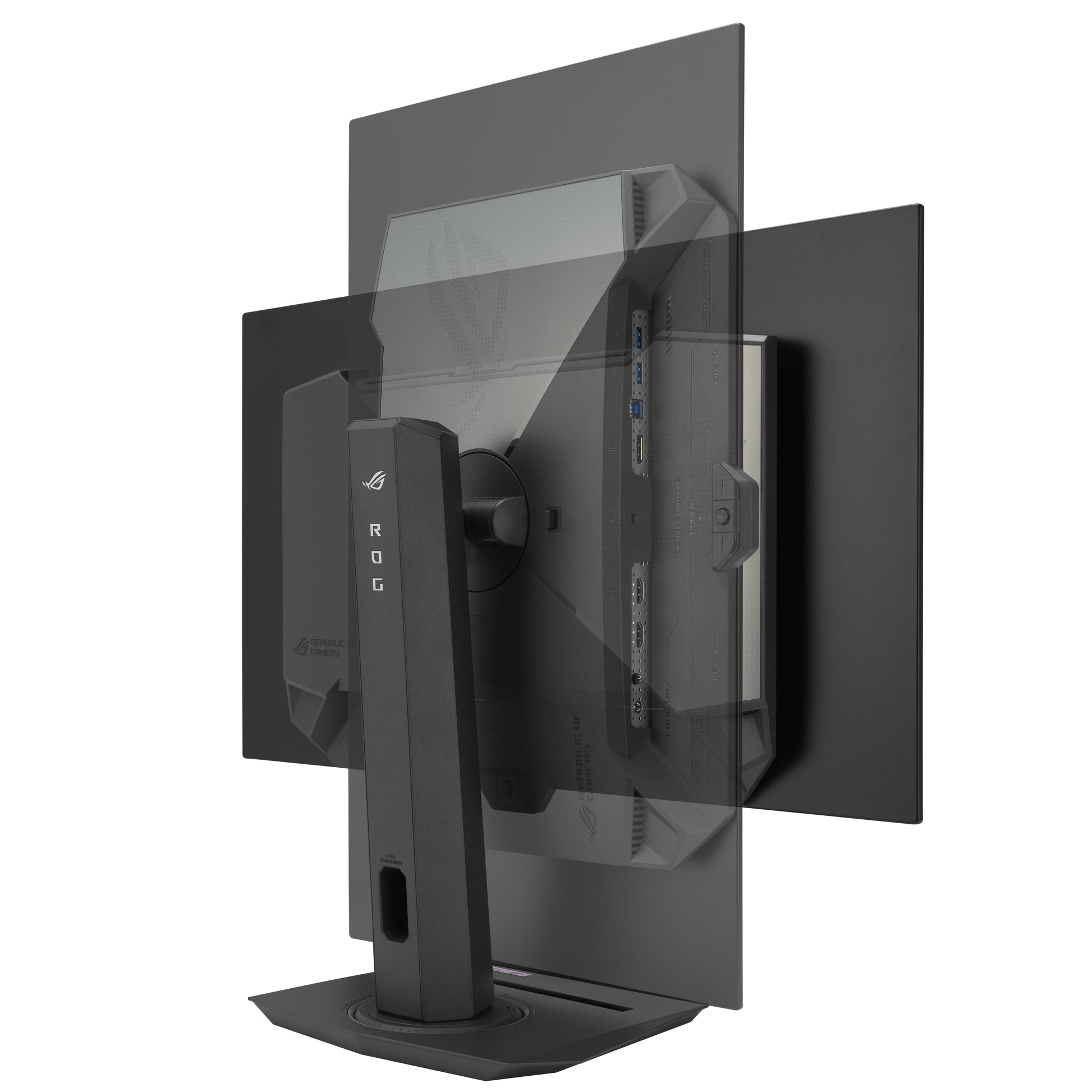 ASUS ROG Strix XG27AQDMG – Monitor, 26,5" 2560 × 1440 (WQHD), OLED, Schwarz