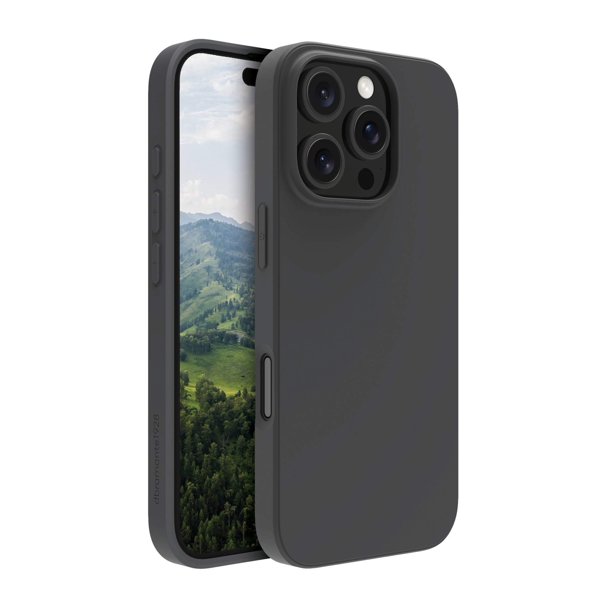 dbramante1928 Greenland Backcover – für Apple iPhone 16 Pro, Kunststoff, Night Black