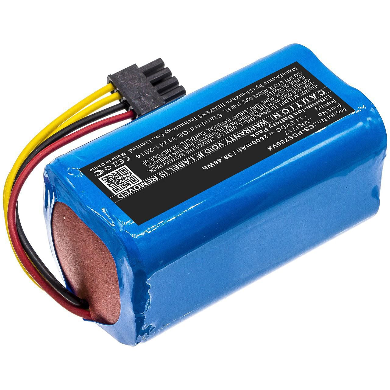 CoreParts Akku 38,48 Wh – 14,8 V, 2600 mAh – für Proscenic Cocoa Smart 780T – 1 Stück