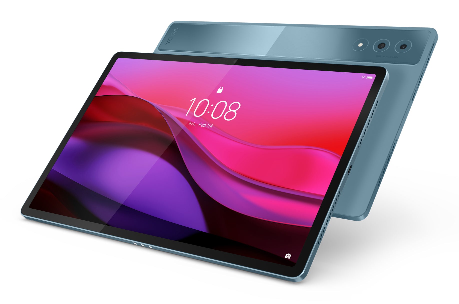 Lenovo Yoga Tab Plus – 12,7", 256 GB, 16 GB RAM, WLAN, Android 14, Türkis