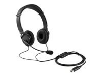 Kensington Headset – USB – mit Mikrofon, Lautstärkeregelung