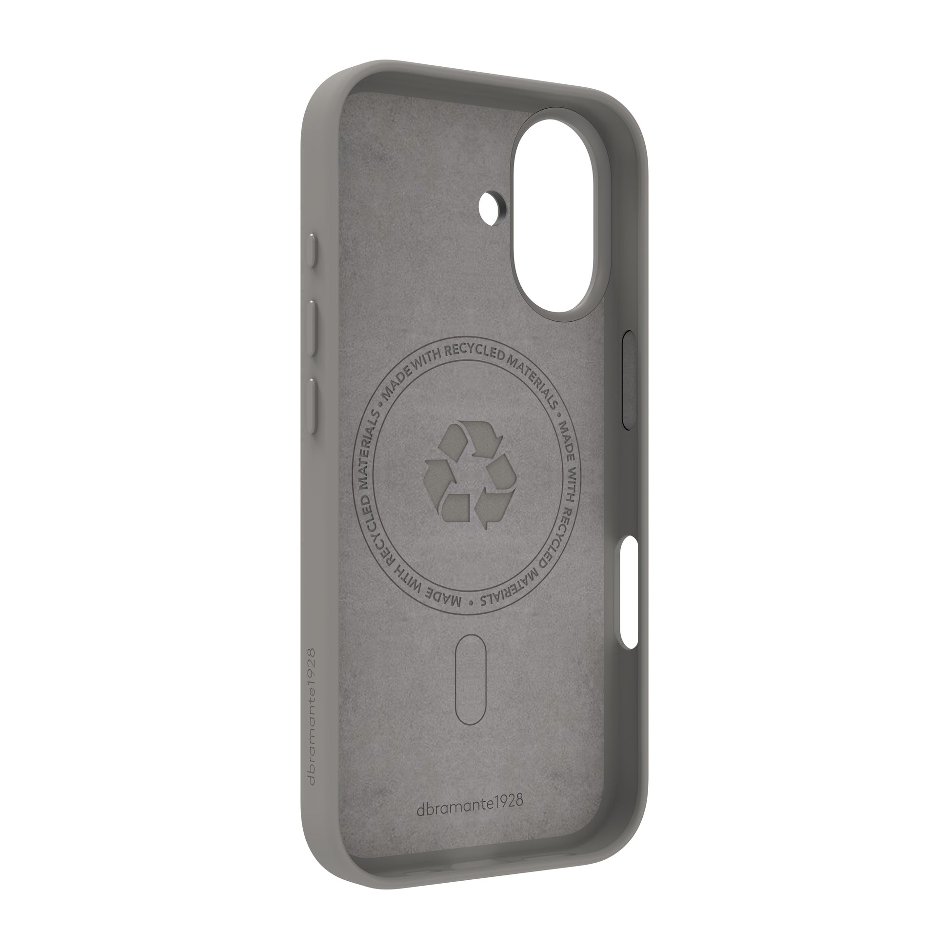 dbramante1928 Backcover – für Apple iPhone 17, MagSafe, Kunststoff, Grau