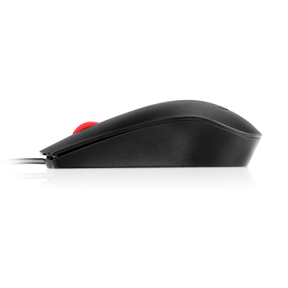 Lenovo 4Y51M03357 – Maus – Kabelgebunden (USB‑A), 1600 DPI, beidhändig, Schwarz