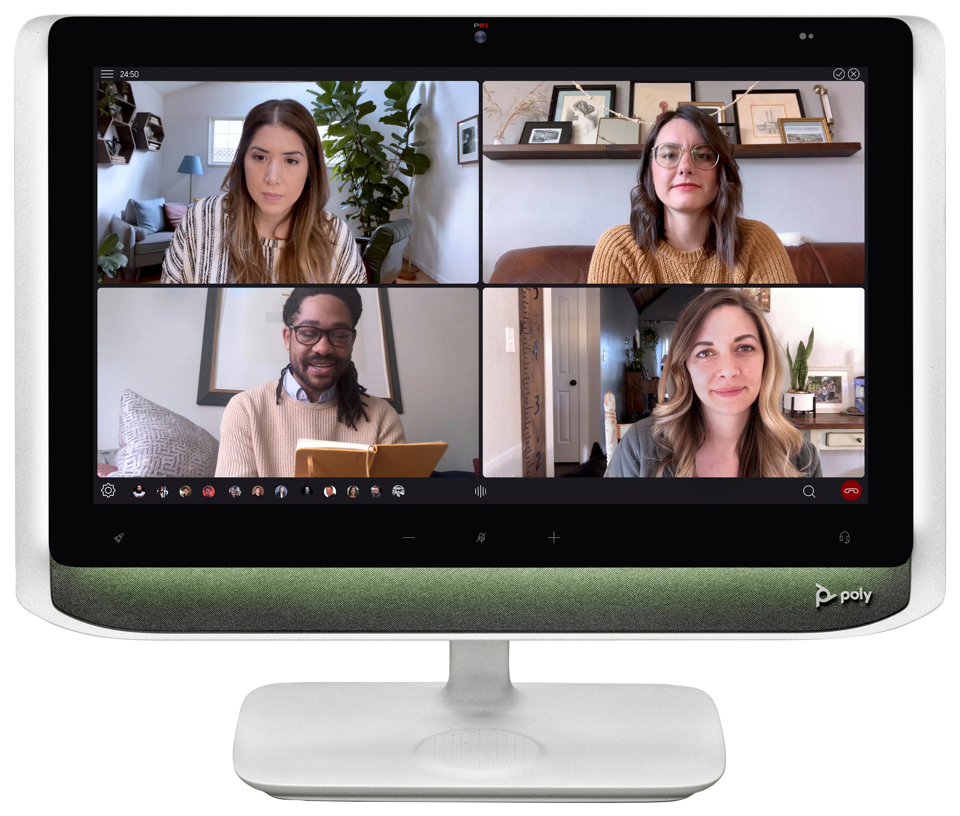 HP Poly Poly Studio P21PM – 21,5", 1920 × 1080 (Full HD), Webcam