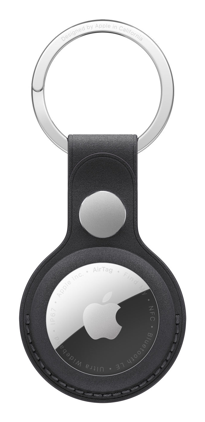 Apple AirTag Schlüsselanhänger FineWoven – schwarz