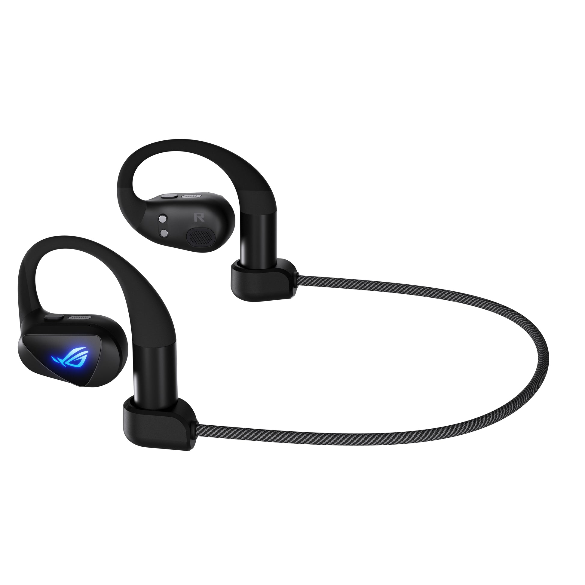 ASUS ROG Cetra Open Wireless Ohrbügel True Wireless – mit USB-C-Dongle, Schwarz, BT 6.0