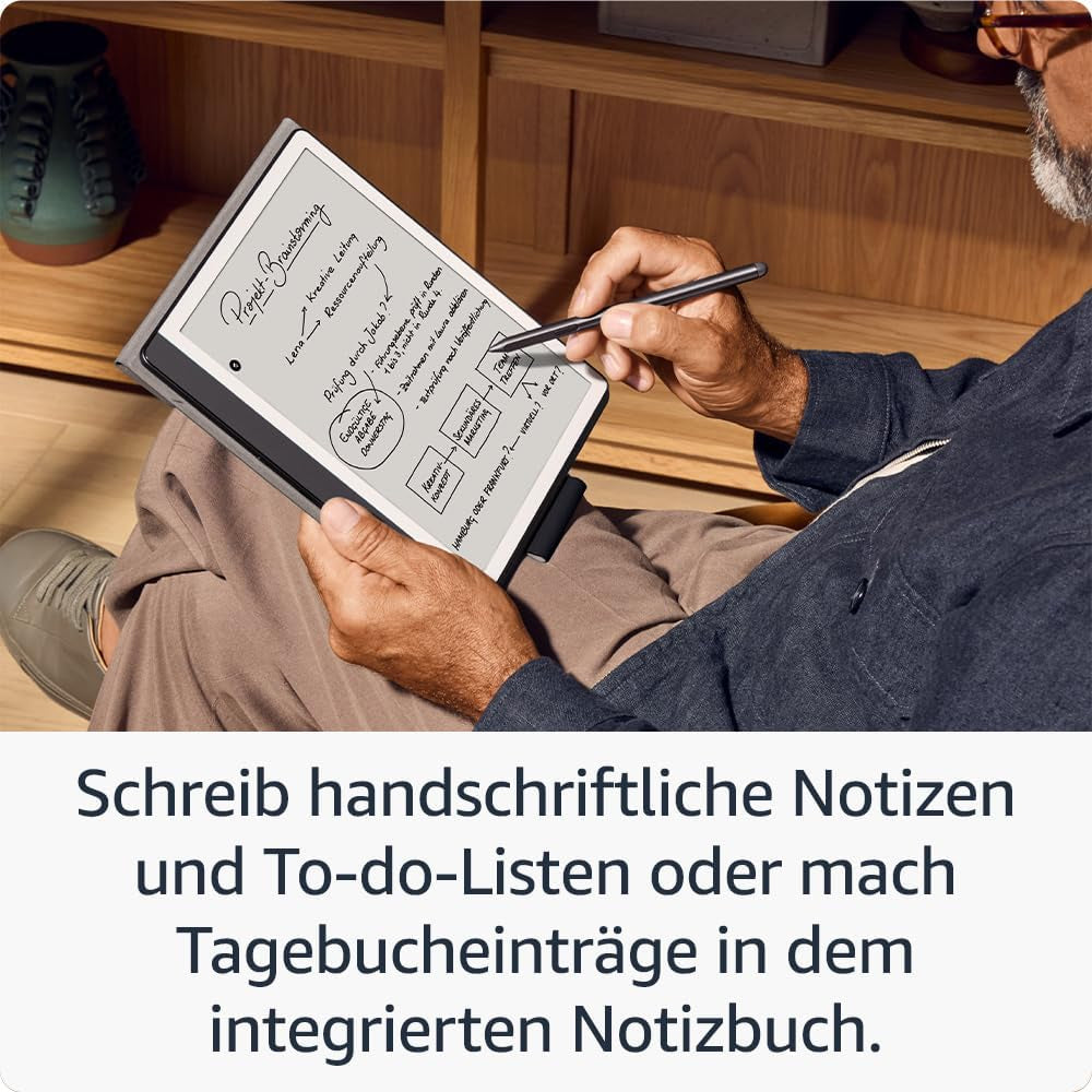 Amazon Kindle Scribe Anthrazit – 10,2" E Ink, 16 GB, mit Stylus