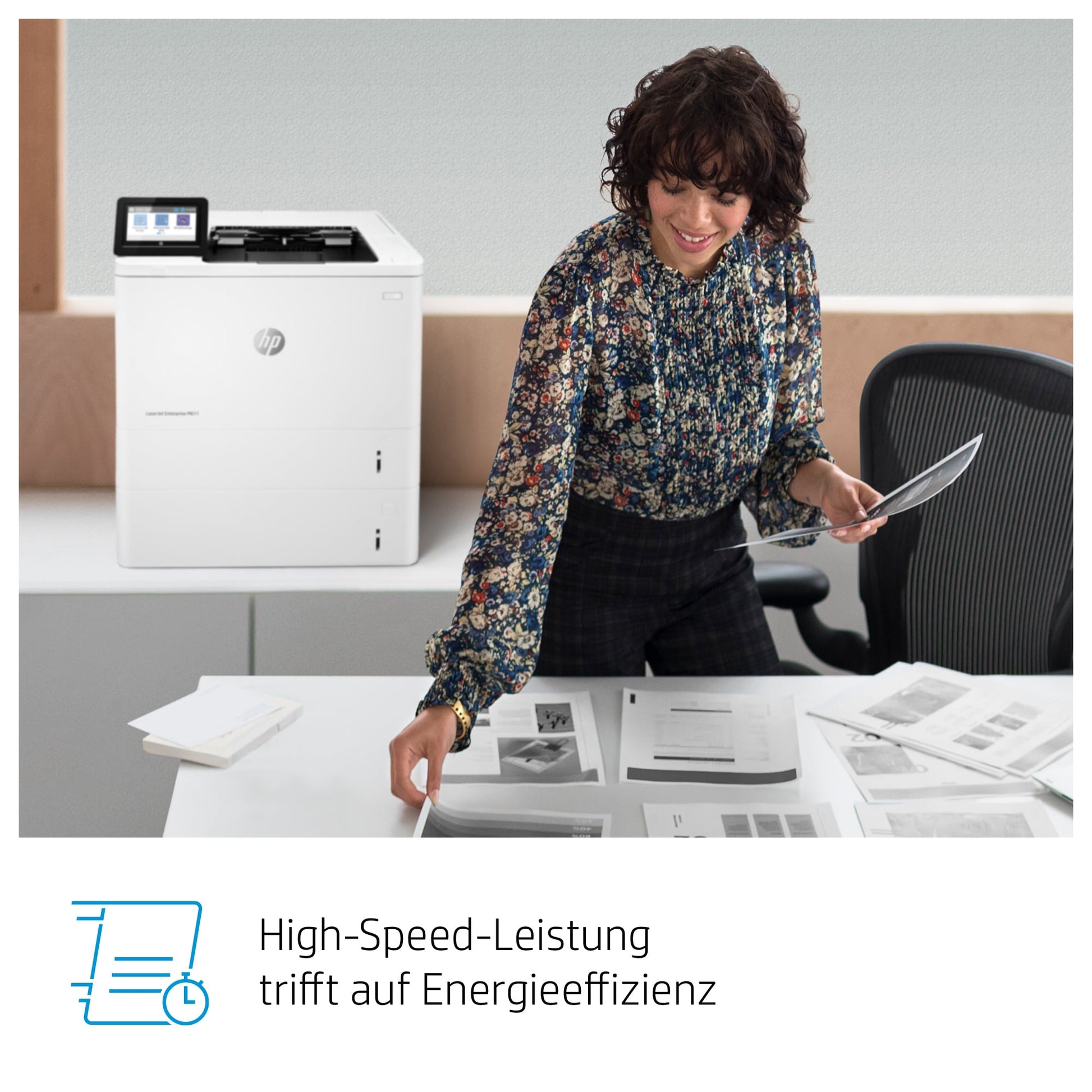 HP LaserJet Enterprise M611 dn – A4, S/W, Duplex, 1200 × 1200 dpi