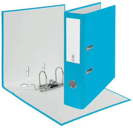 Esselte Swiss Edition ECO Ringbuch – 2-Ring – für A4 – Rückenbreite 7,5 cm – Hellblau