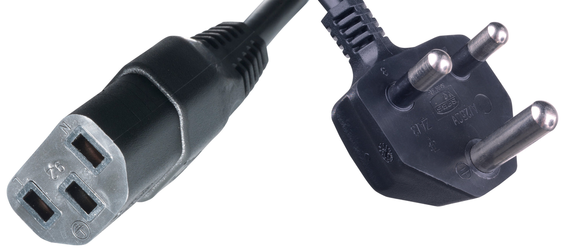 HPE Netzkabel, IEC C13 auf SABS 164, 1,9 m