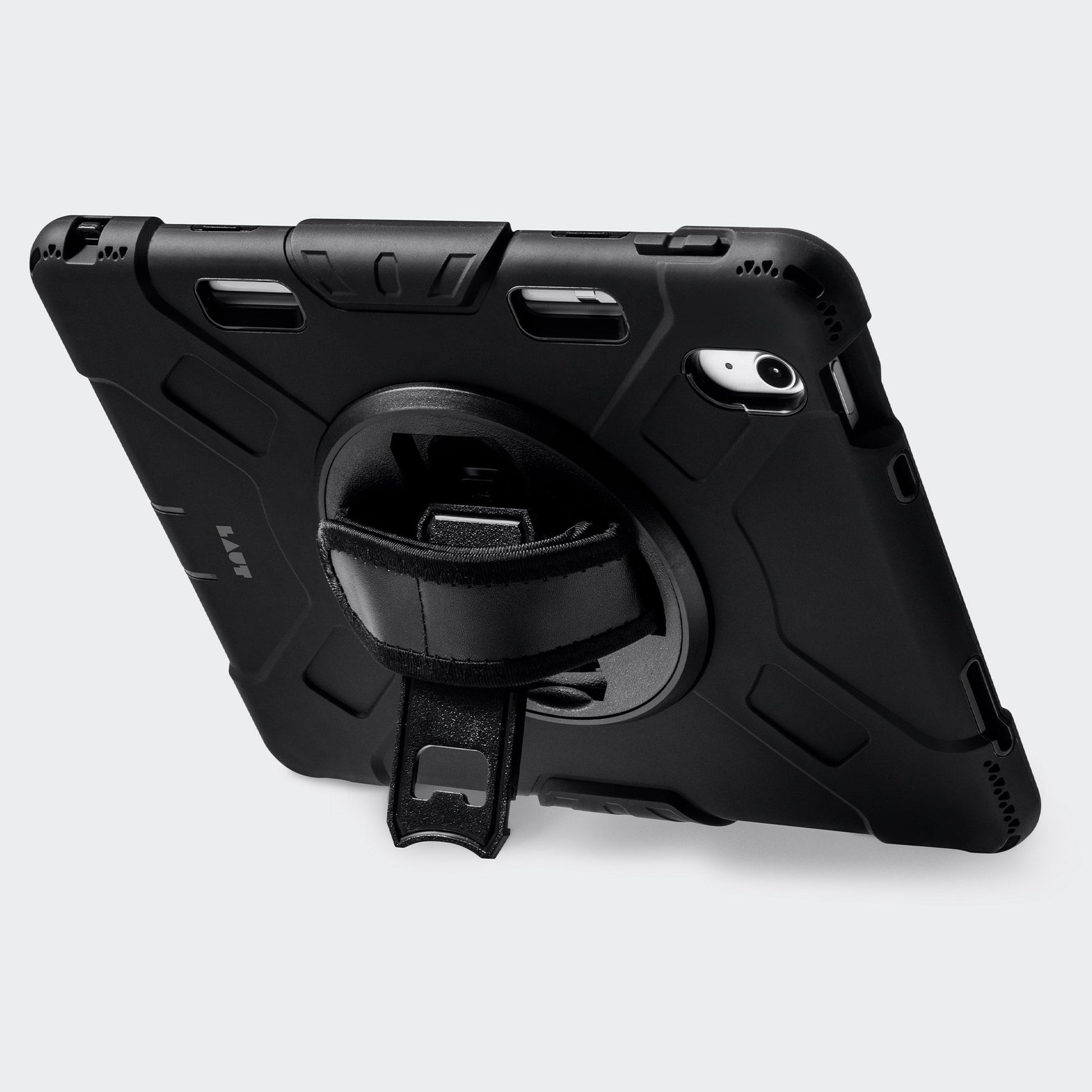 LAUT Shield Enduro Tablet-Hülle für iPad 11" (11. Gen.), iPad 10,9" (10. Gen.) – Schwarz