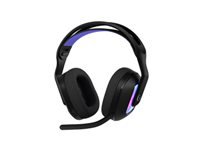 Logitech G G522 LIGHTSPEED Gaming-Headset – Over-Ear, Stereo, Kabel + BT, mit USB-A-Dongle, Schwarz, BT 5.3