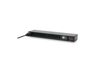 APC Rack PDU 3680 W – schaltbar, mit Messgerät – 1U, IEC C20 – C13×8 – 16 A, 208–230 V