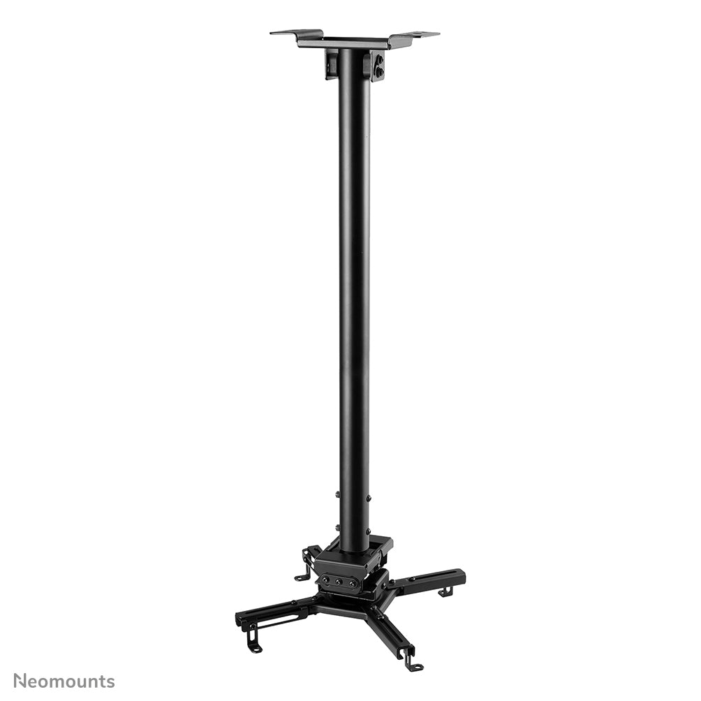 Neomounts CL25-550BL1 Projektor-Deckenhalterung – 74,5–114,5 cm, schwenkbar, neigbar, 35 kg, schwarz