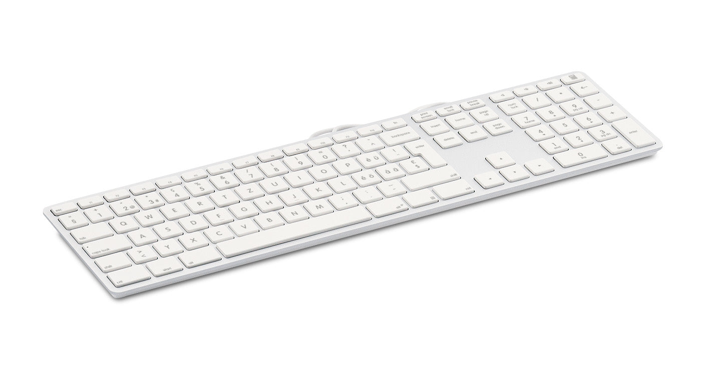 LMP KB-3421 – Tastatur, kabelgebunden (USB-A), CH-Layout (DE-CH), Fullsize (mit Ziffernblock) – für Windows
