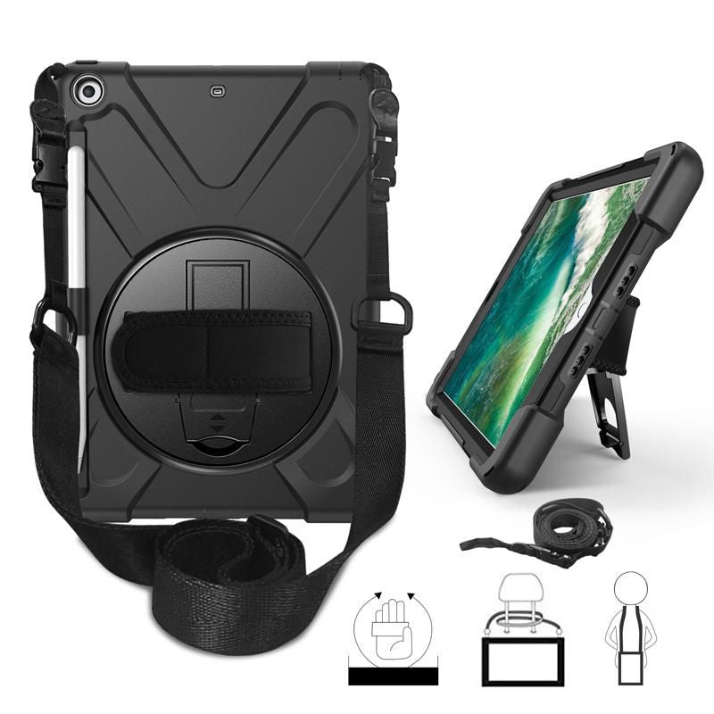 eSTUFF Tablet-Hülle für Apple iPad 9,7" (2017–2018) – Schwarz