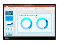 Lenovo M14 – Portabler Monitor, 14", 1920 × 1080 (Full HD), IPS, 2× USB-C, 300 cd/m²