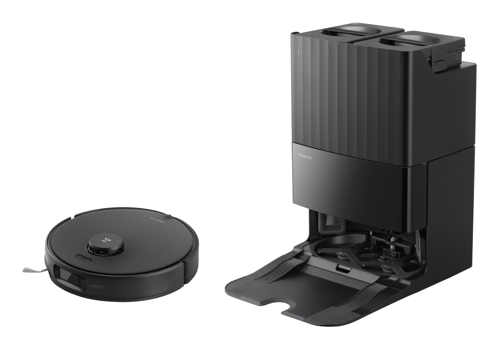 Roborock Qrevo Edge 5V1 Roboterstaubsauger – 0,325 l, 60 W, Akkubetrieb, Nass-/Trocken
