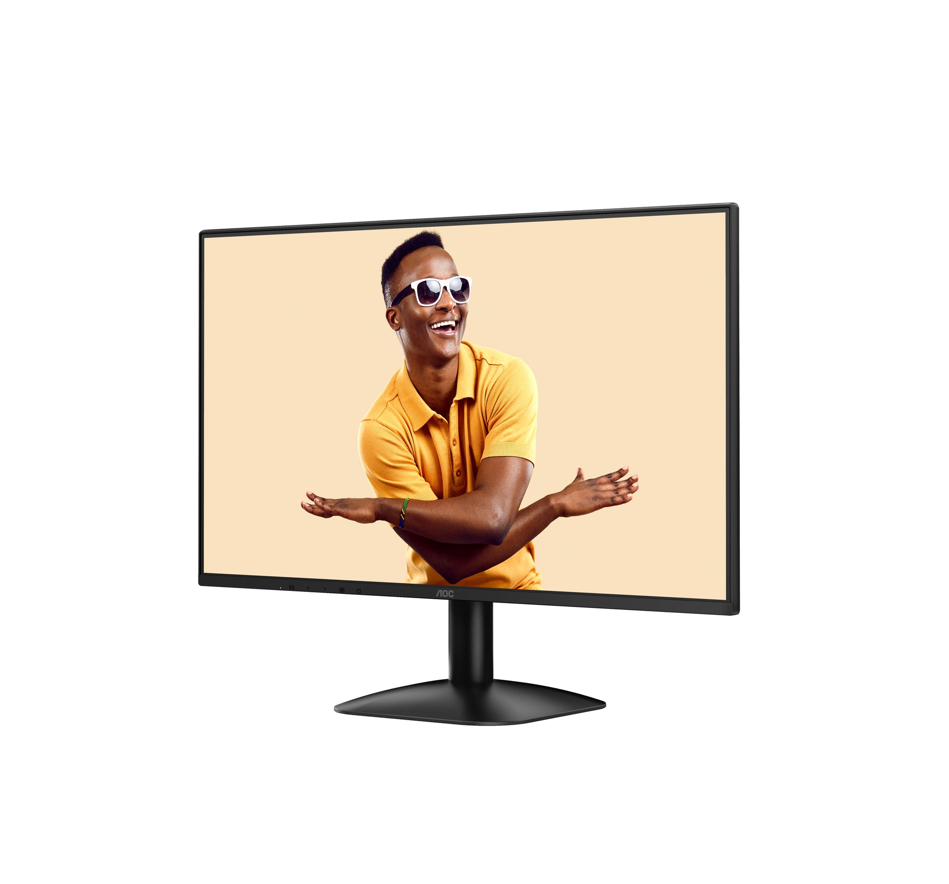 AOC 24B31H – Monitor, 23,8", IPS, 120 Hz, 300 cd/m², Adaptive Sync, VESA 100 × 100, Schwarz