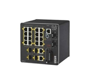 Cisco IE-2000-16PTC-G-E – Verwalteter L2 Switch – 16× 10/100, 2× SFP (Kombination), 4× PoE+