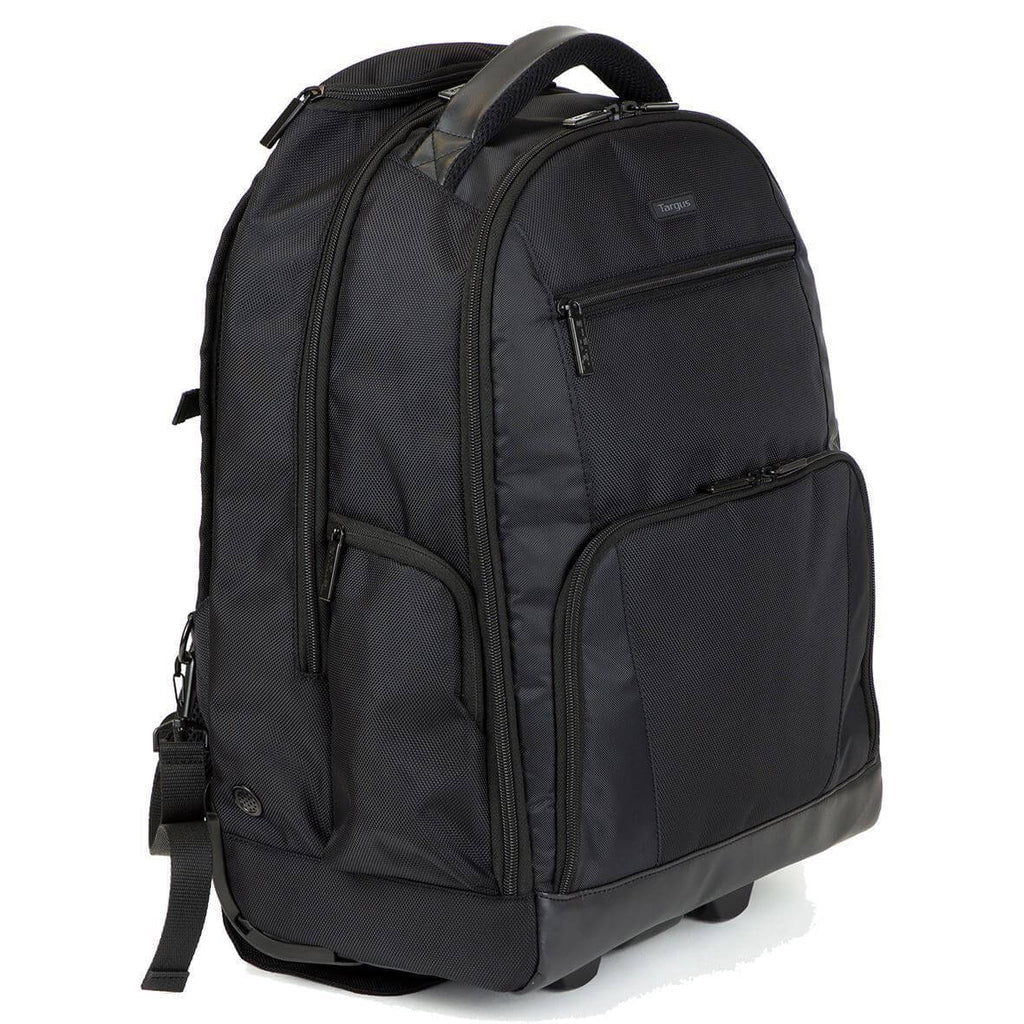 Targus Trolley-Rucksack – für 15,6", 30 l, mit Rollen, Polyester – schwarz, 220 × 515 × 360 mm