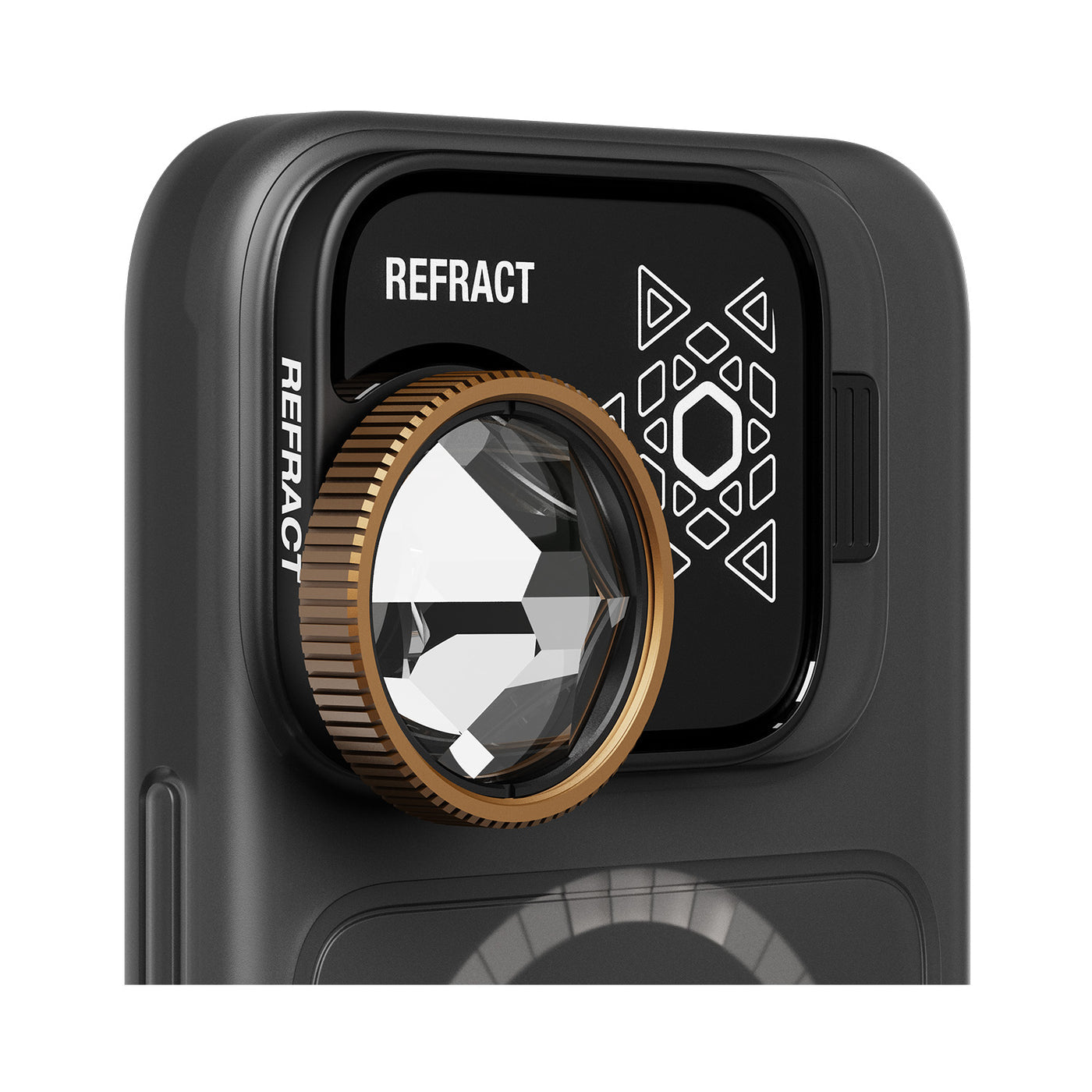 PolarPro LiteChaser 16 – Smartphone-Objektiv – Refract – für LiteChaser 15/16 Pro und Exo Pro Hüllen
