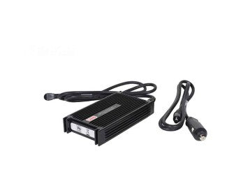 Zebra LIND Auto-Ladegerät 90 W – 19 V Ausgang, Eingang 12–16 V – für Gamber-Johnson L10 – Schwarz