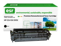 esr 305X (CE410X) Schwarzer Toner – Kompatibel XL – 4'000 Seiten – für HP