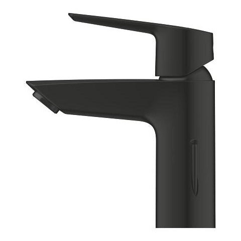 GROHE Start S Einhebelmischer – Höhe 165 mm, Anschlussmass 3/8", Metall, Schwarz