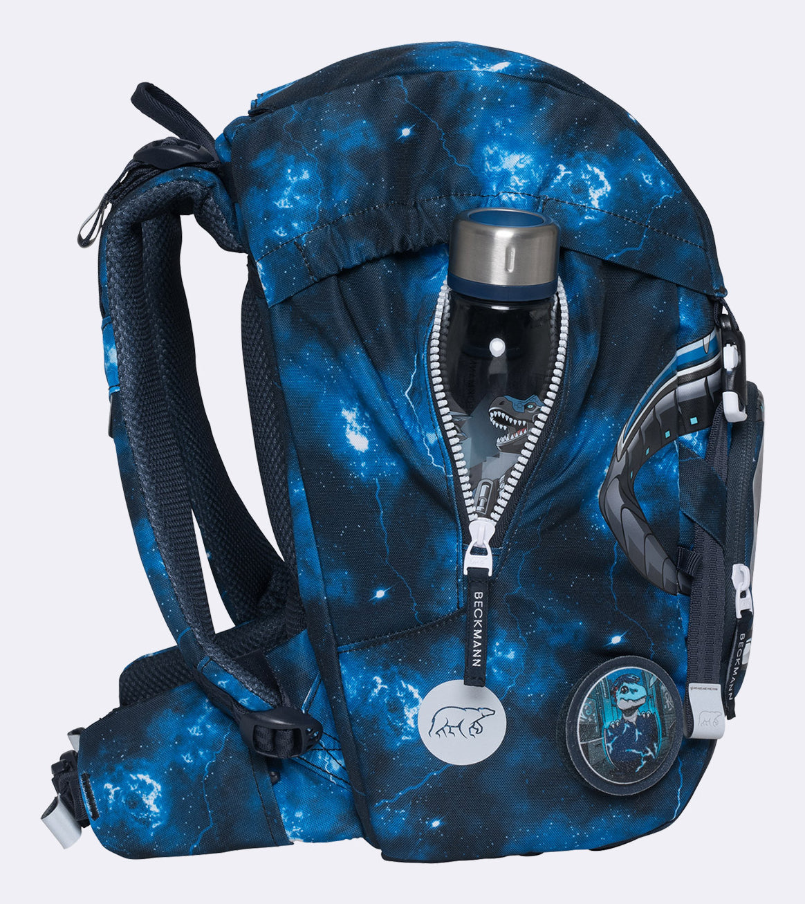 Beckmann Schulrucksack – Classic 1st – 6-teilig – Tech Rex