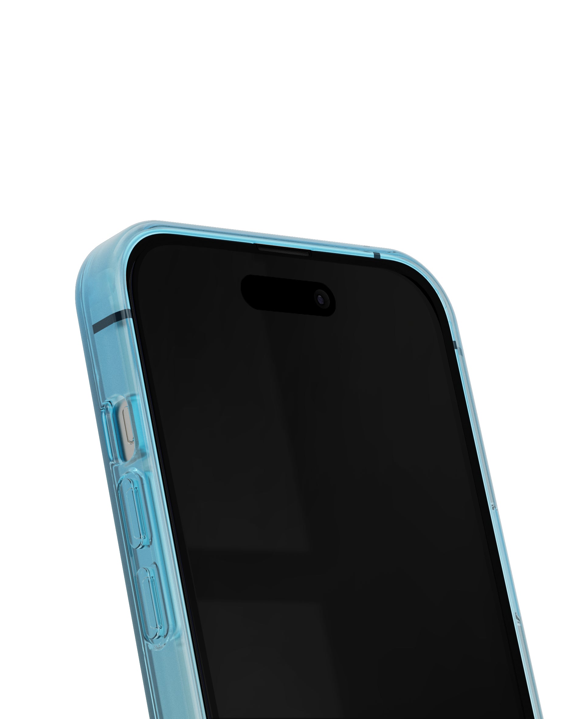 iDeal of Sweden Clear Case Backcover – für Apple iPhone 15, MagSafe, PC, Hellblau, bis 1,8 m Sturzsicher