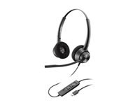 Poly EncorePro 320 Office-Headset (Mono) – On-Ear, USB-C, Schwarz
