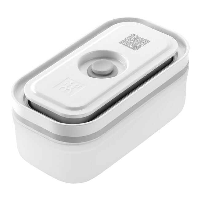 ZWILLING Vakuum-Starterset (Behälter) – 900 ml, 7 Stk., Transparent/Weiss
