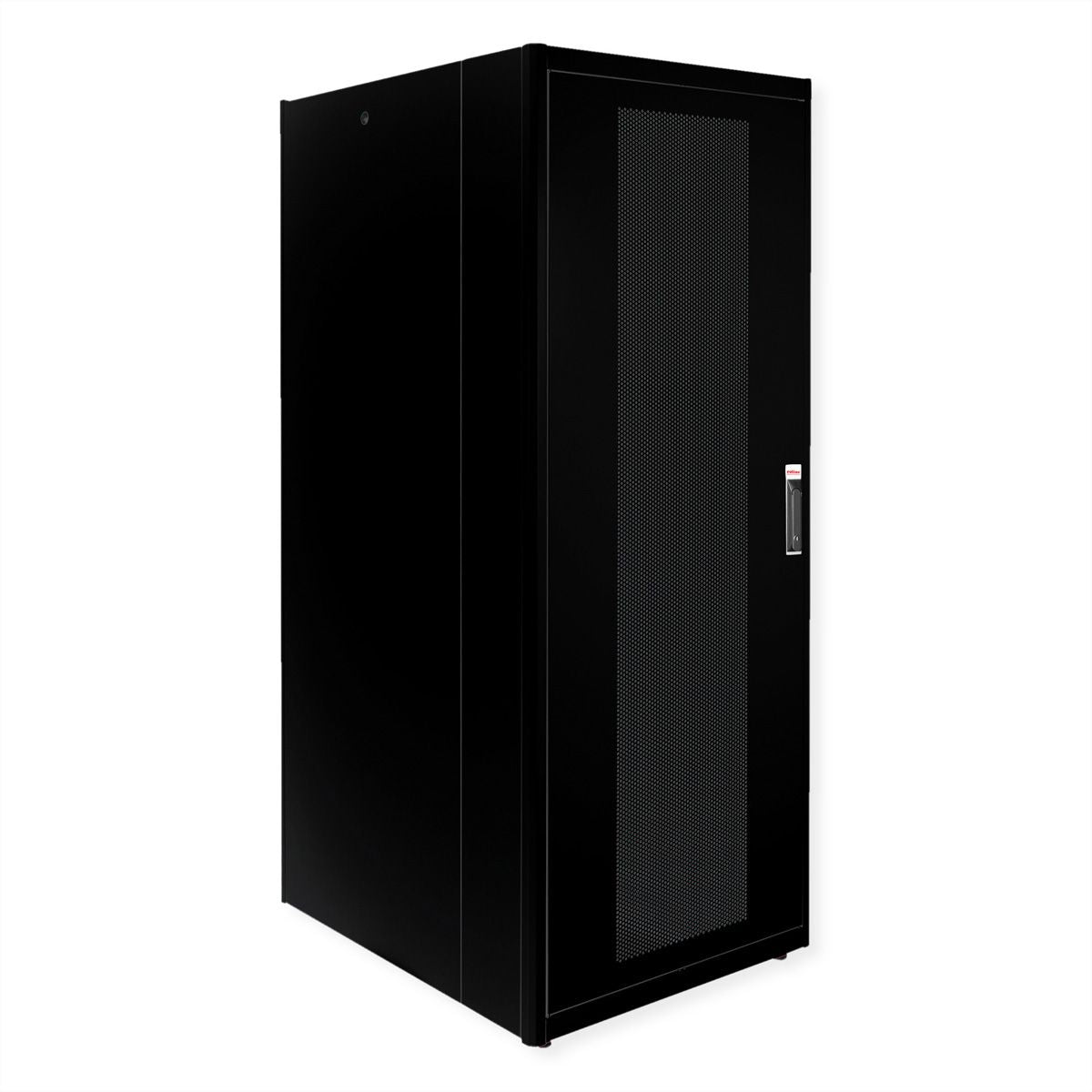 ROLINE Basic – 19" Netzwerkschrank 42U, IP20, abschliessbar, 800 × 1000 × 2010 mm, schwarz, Stahl