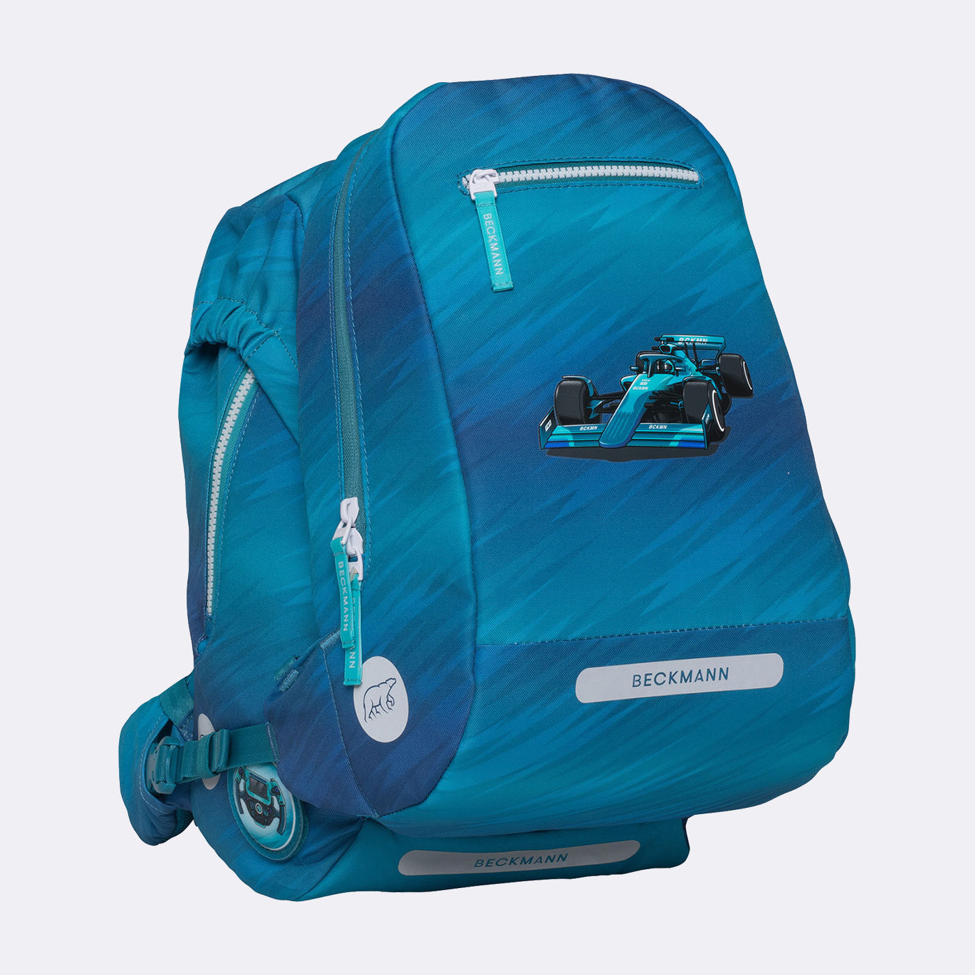 Beckmann Classic Schulrucksack 1st – 6-teilig – Racing