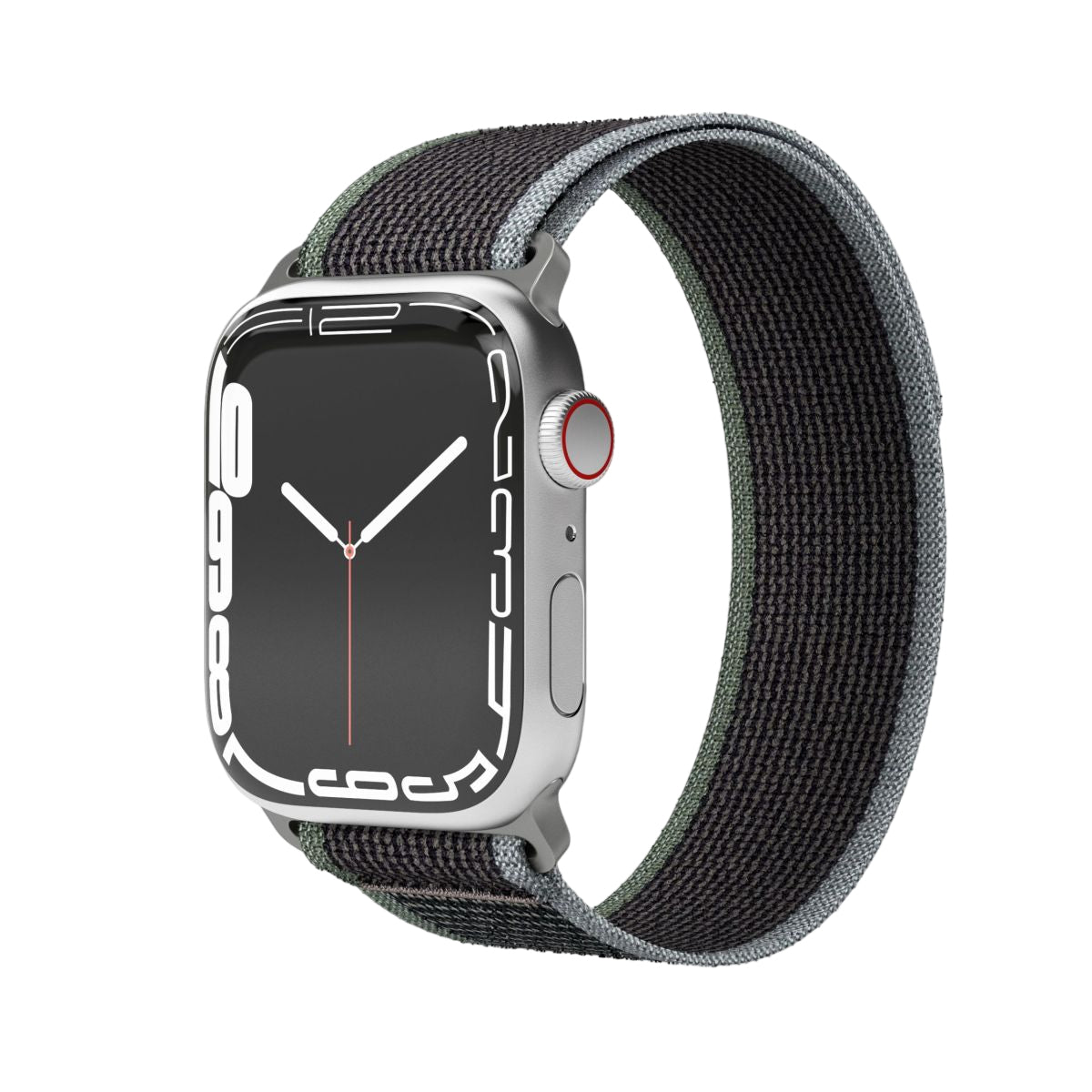 Vonmählen Trekking Case 1 – Armband – für Apple Watch 38 mm, 40 mm, 41 mm, Blau/Schwarz, Nylon