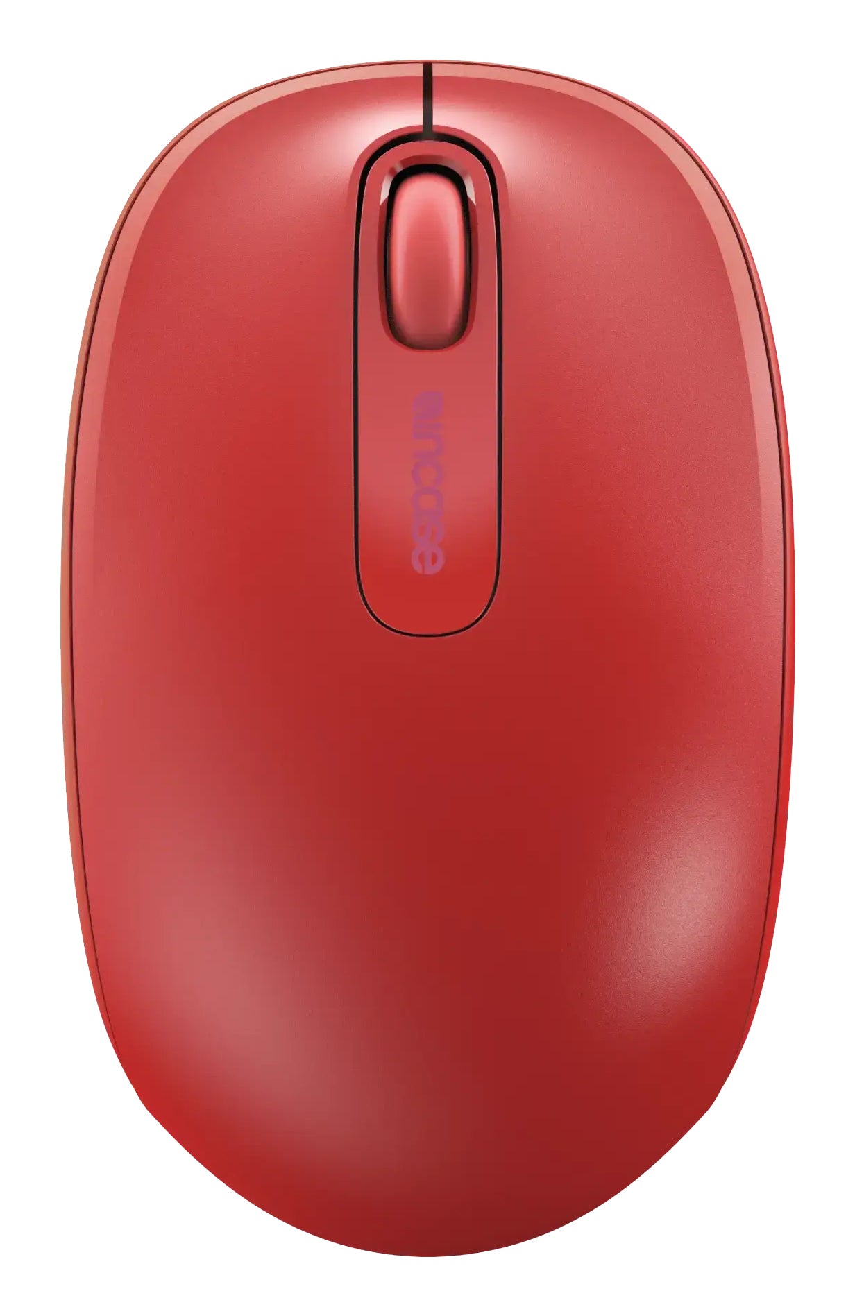 Incase Wireless Mobile Mouse 1850 – Maus – Kabellos (2,4 GHz), 1000 DPI, beidhändig, Rot