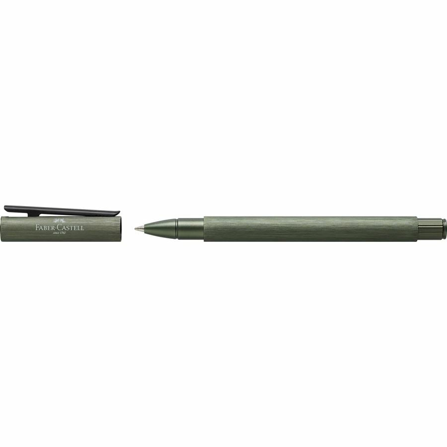 Faber-Castell Neo Slim – Tintenroller, Schwarz, mit Kappe, Aluminium, Sortiert
