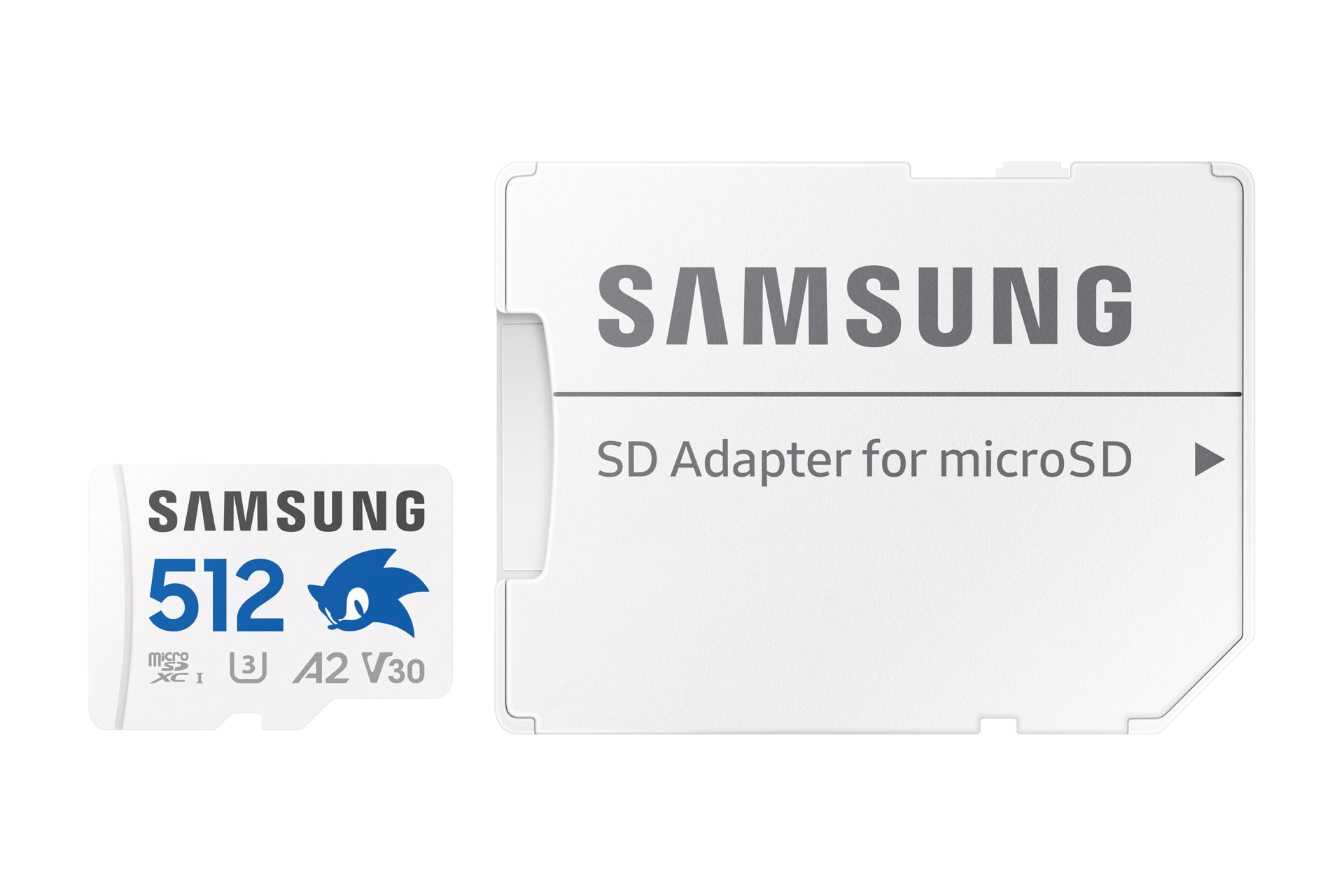 Samsung MB-MD512S microSDXC 512 GB – UHS-I, Klasse 10, U3, V30, A2, 180/130 MB/s, inkl. SD-Adapter