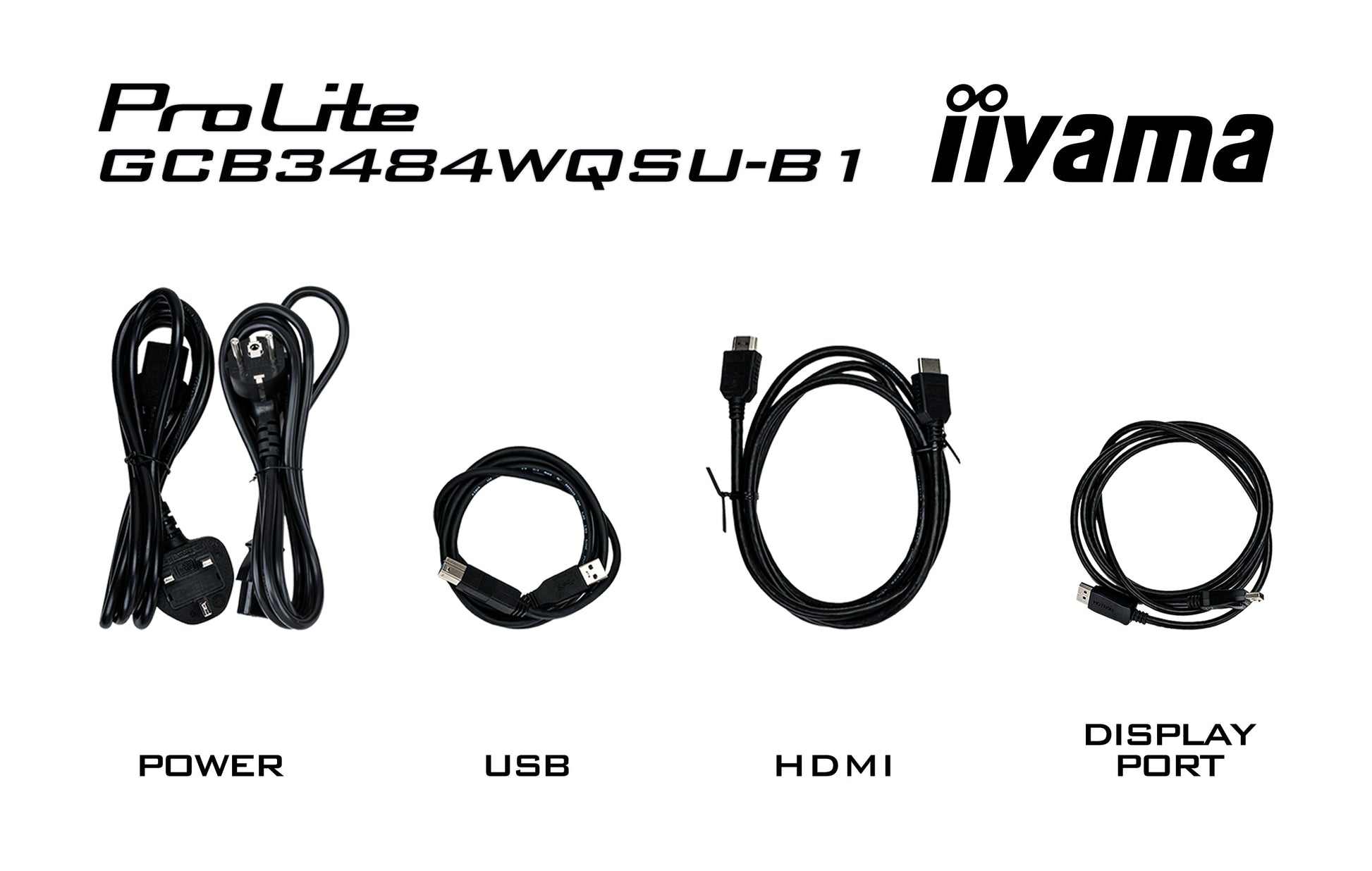 iiyama G-MASTER GCB3484WQSU-B1 – Monitor, 34", 3440 × 1440, VA, 500 cd/m²