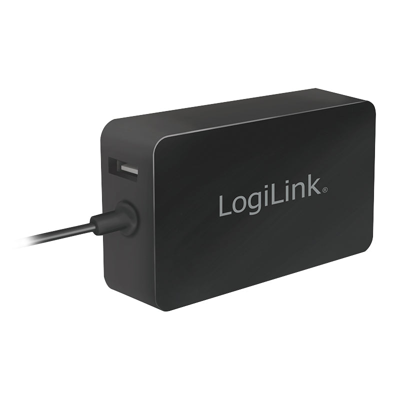 LogiLink PA0197 Netzteil 44 W – USB‑A×1 – für Microsoft Surface Pro 6, Surface Pro 4 und andere – schwarz