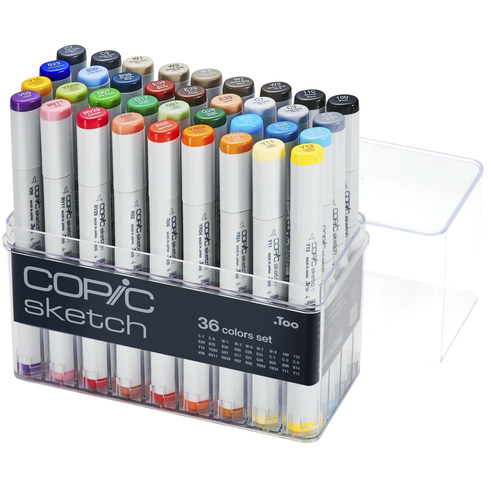 Copic Filzstifte Sketch, 36 Stk.