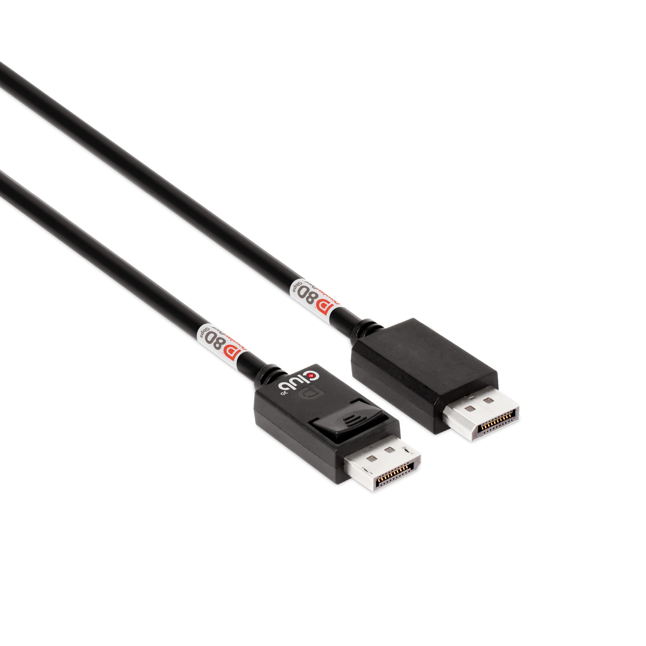 CLUB3D DisplayPort Kabel DP 2.1 10K 60 Hz – 1,6 m